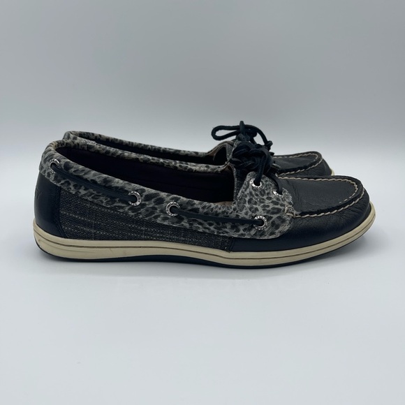 SPERRY Top Sider Firefish Cheetah Loafer Slip-On Boat Shoes US 8M - STS97236 - Picture 1 of 8